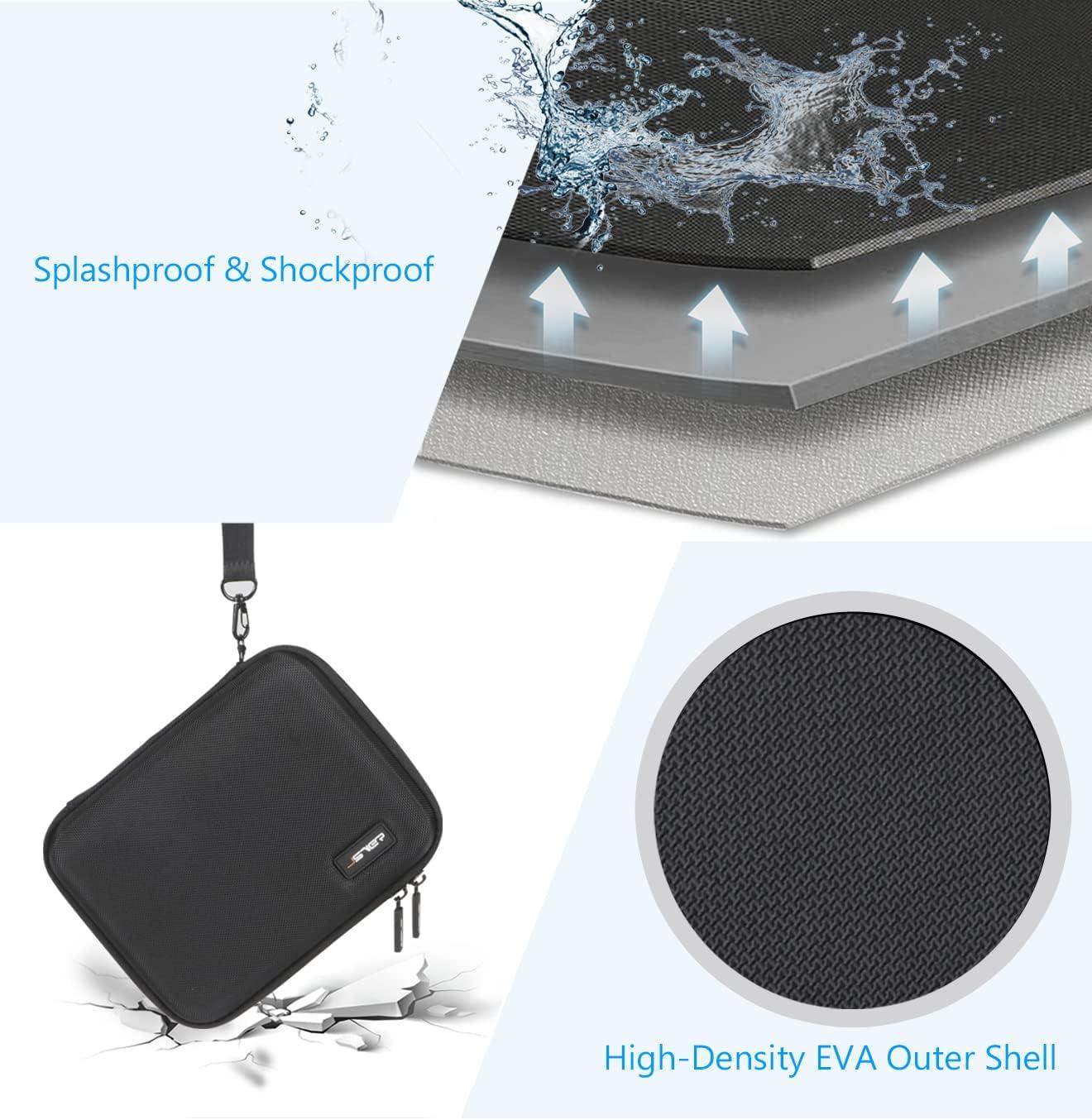 JSVER Hard Case for GoPro Cameras Carrying Case For Gopro Hero 11/10/9/8/7/AKASO EK7000/AKASO