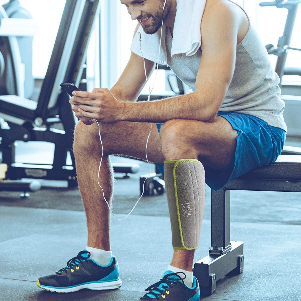 Relief Expert Shin Splint Ice Pack for Leg Support Pain Relief with Ice