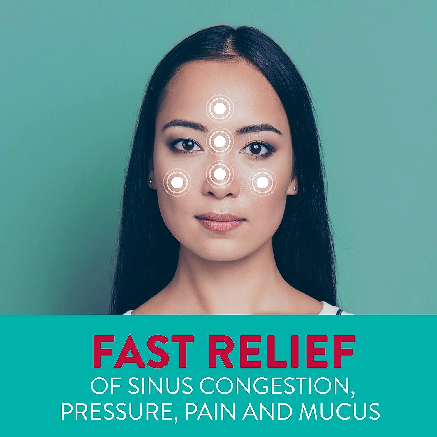 Vicks Sinex SEVERE AllInOne Sinus + Mucus Relief NonDrowsy Loosens Mucus Maximum Strength