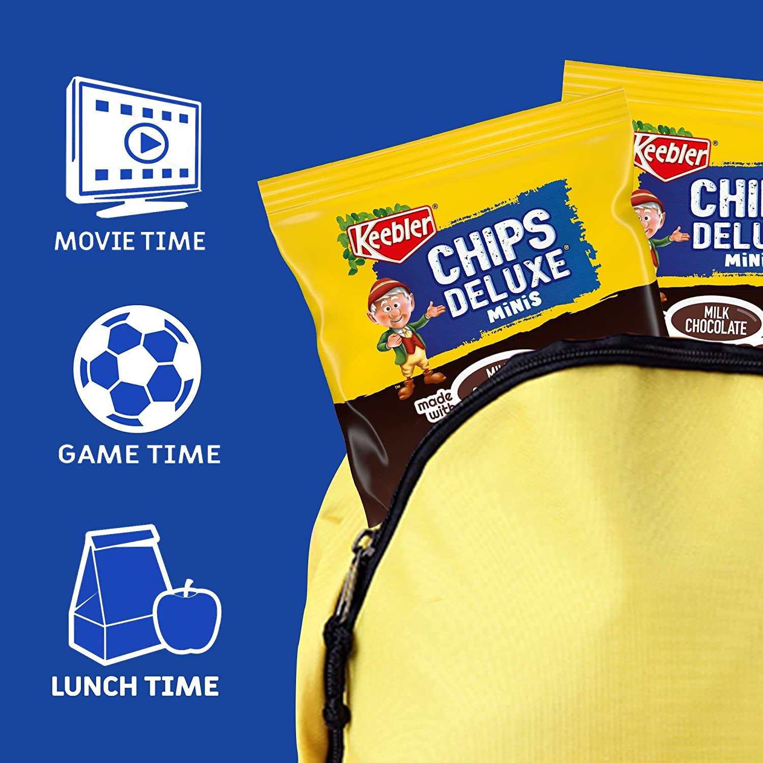 Keebler On-the-Go Rainbow Chips Deluxe Cookies | Mini Chocolate Chip