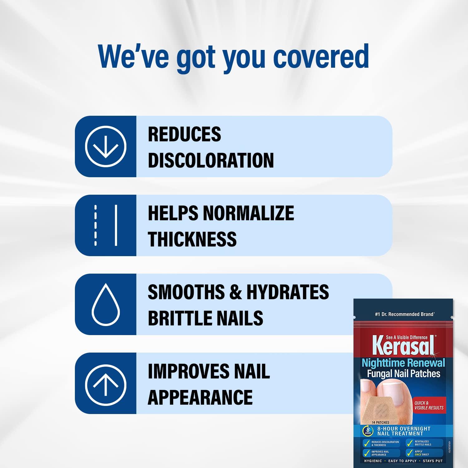 Kerasal® Fungal Nail Renewal™, Improves Appearance of Discolored or Damaged  Nails - YouTube
