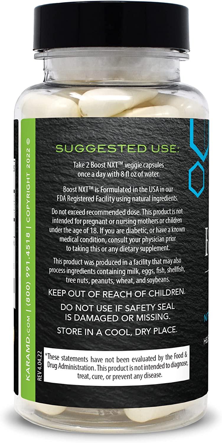 KaraMD Boost NXT Doctor Formulated Nitric Oxide Booster Supplement