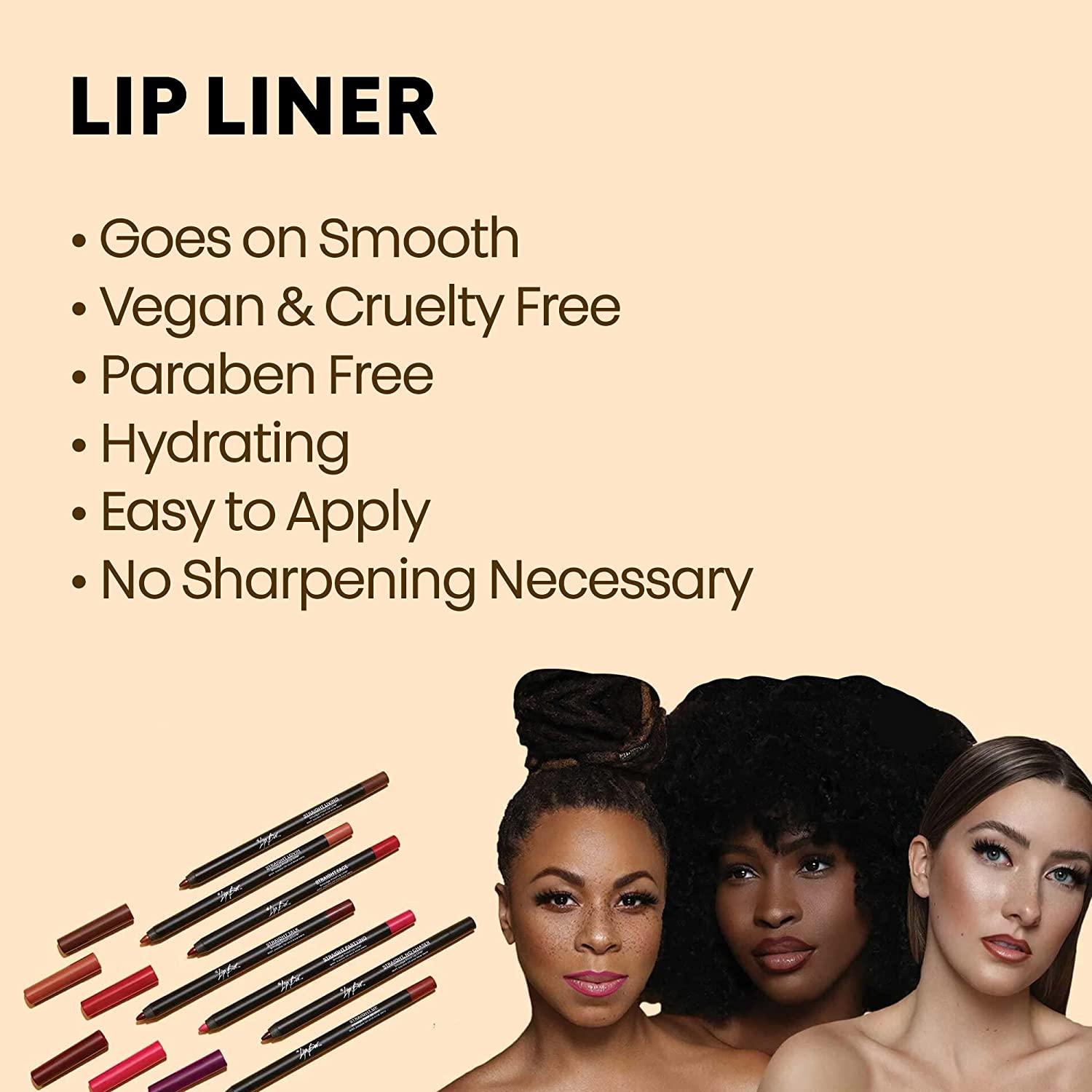 The Lip Bar Straight Line Lip Liner Vegan Cruelty Free Straight Talk