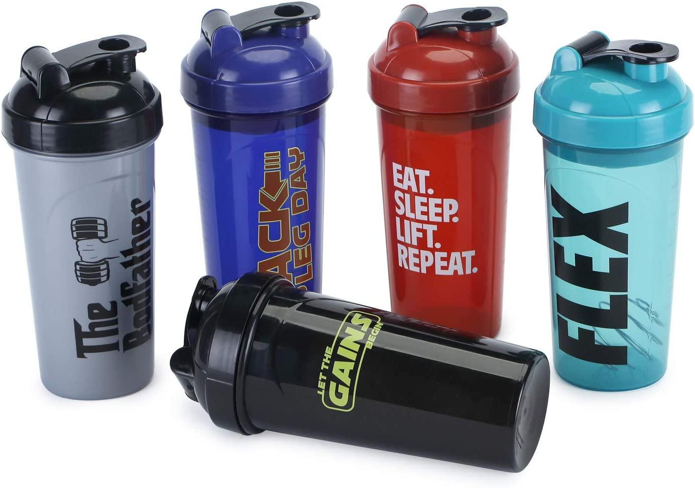 Plastic 400 ML Gym Shaker Bottles at ₹ 62/piece in Vasai | ID