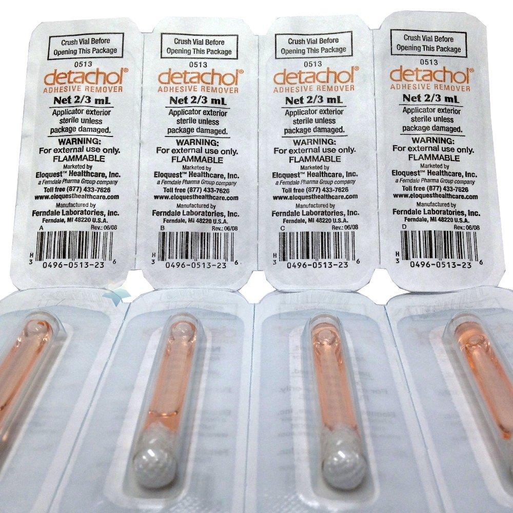 Detachol Adhesive Remover 2/3cc Vials 4 Vials
