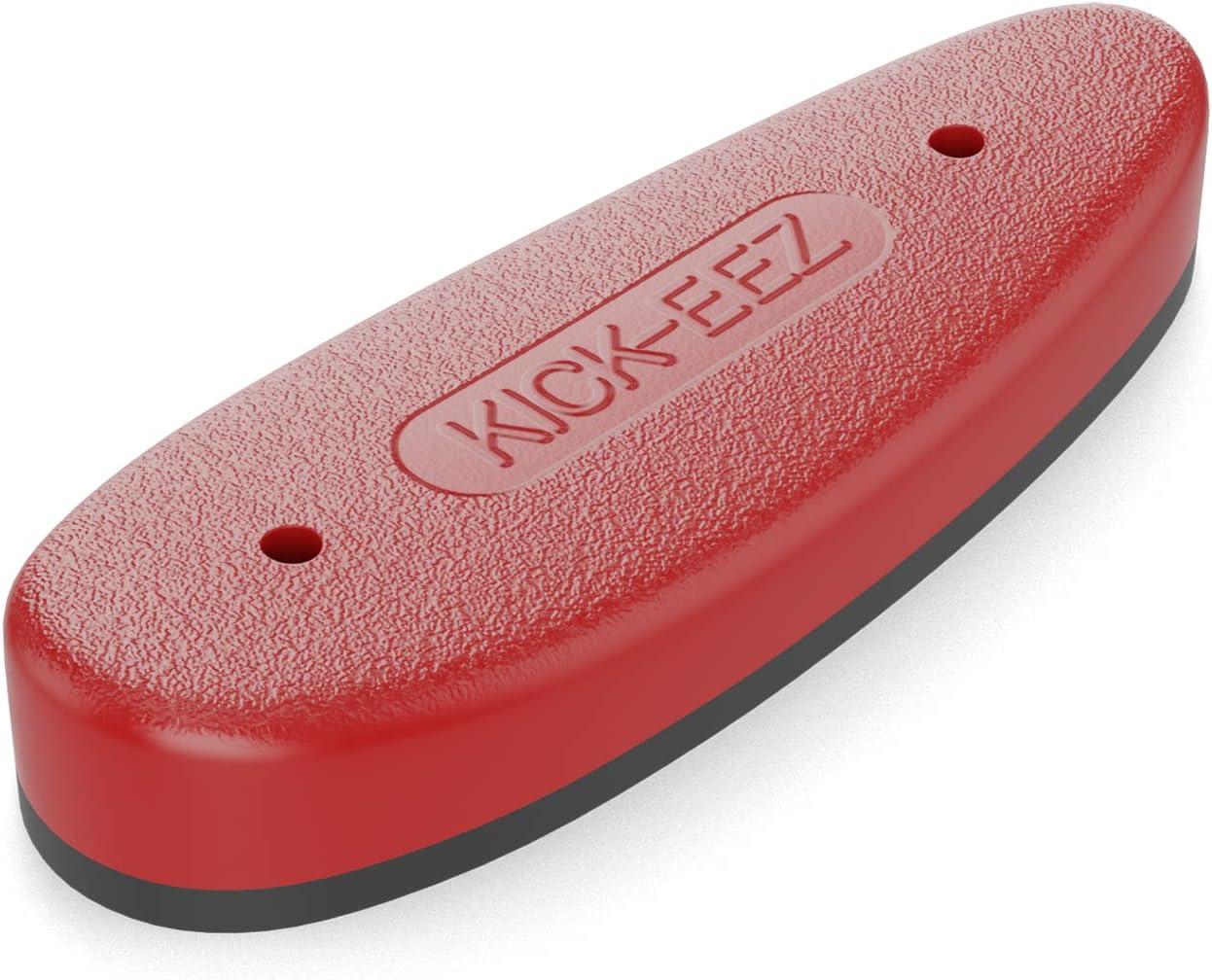 KickEEZ Grind to Fit Recoil Pad with Sorbothane, All Purpose Red