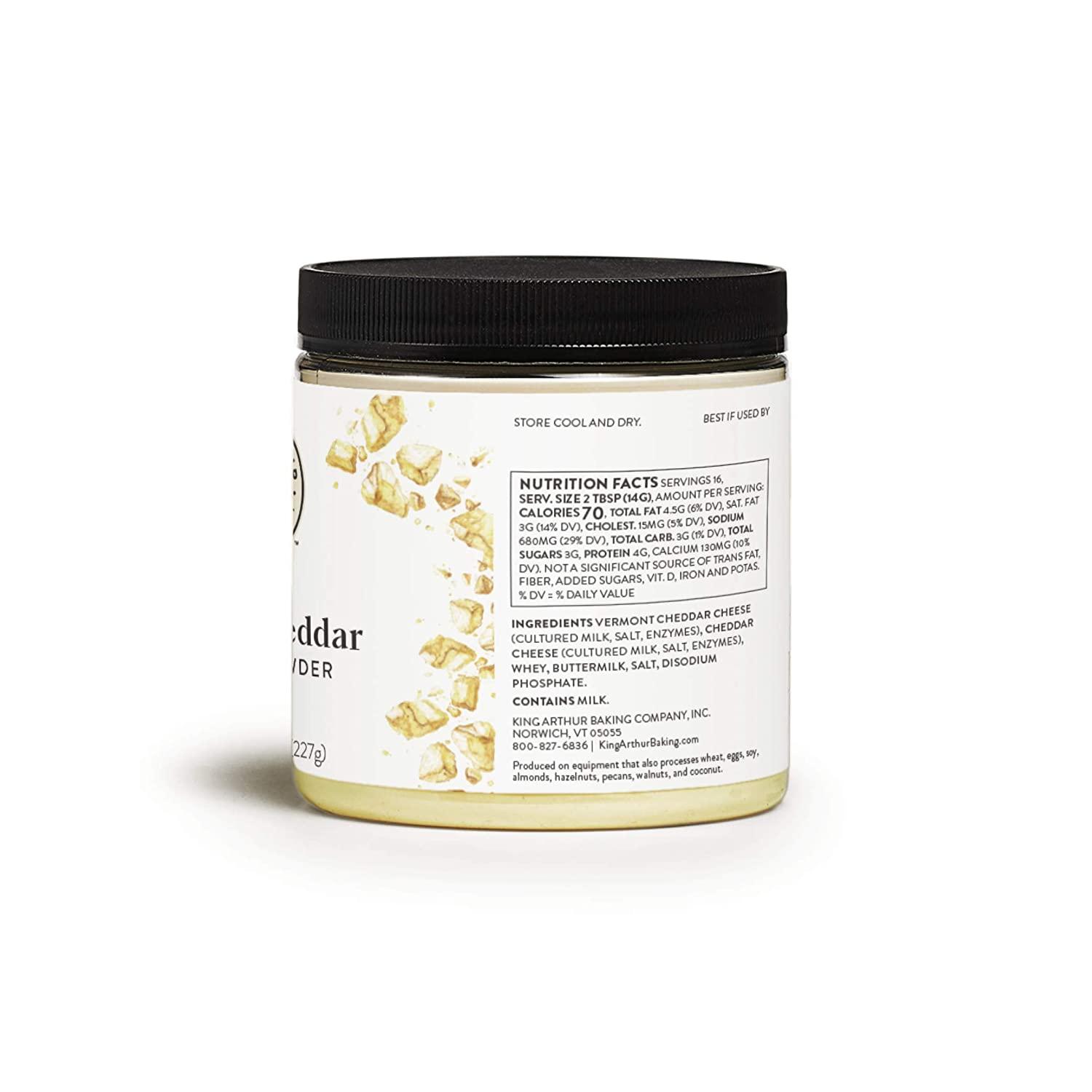 King Arthur Better Cheddar Cheese Powder 8 Ounces