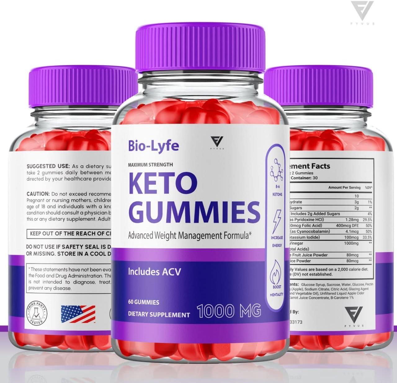 Biolife Keto ACV Gummies - Weight Loss & Appetite Control - Oprah Winfrey  Recommended - 60 Gummies | Buy Now with Express International Delivery |  GoSupps.com