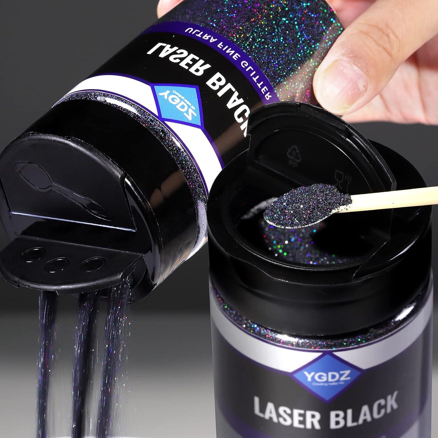 Glitter abyss Black Glitter Fine Glitter Craft 