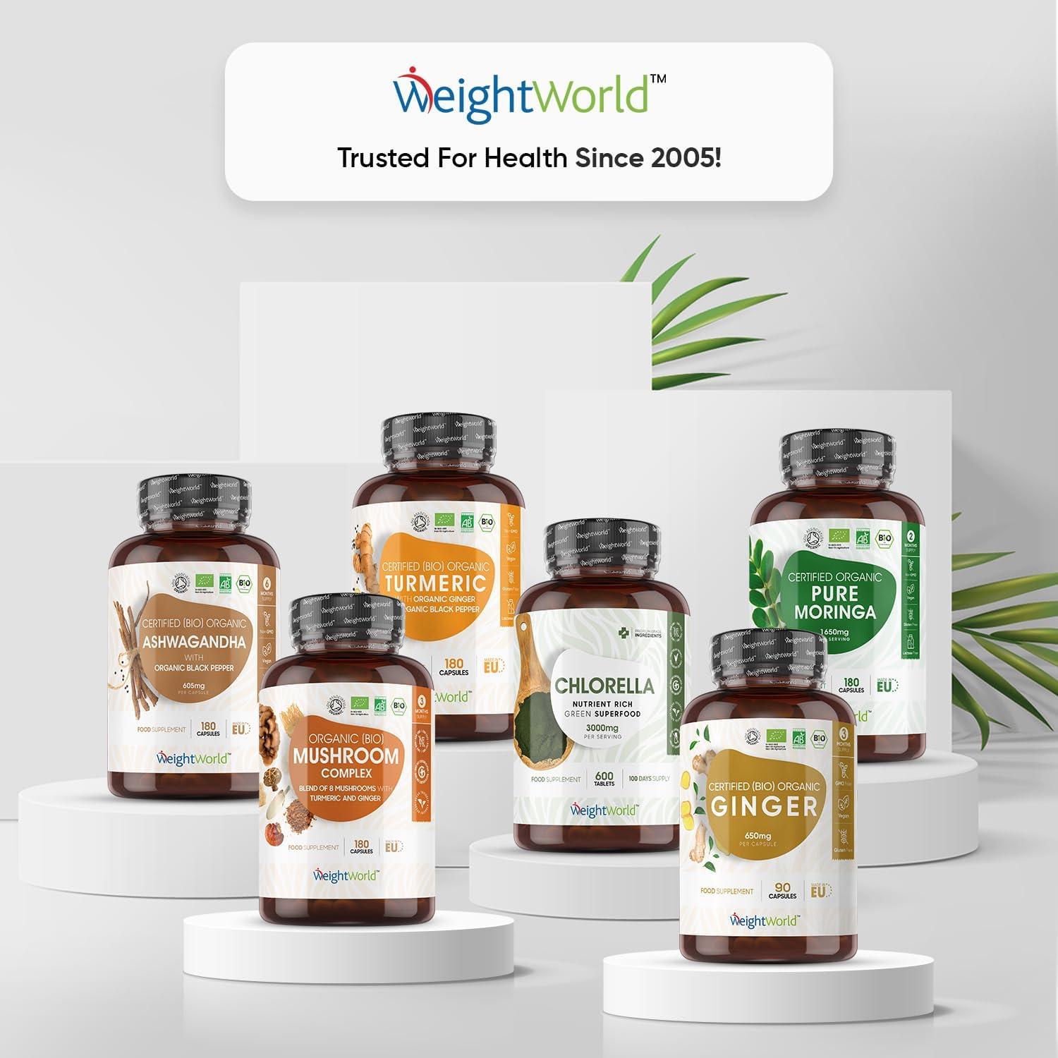 Activated Charcoal Capsules 2000mg 180 Vegan Capsules (Not Activated