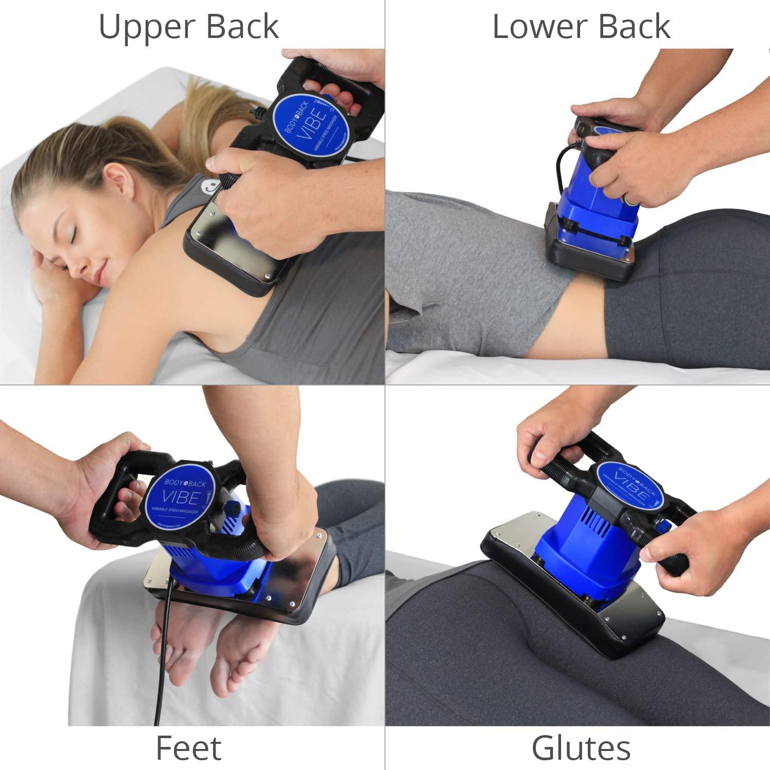 Body Back Vibe 2.0 Variable Speed Handheld Chiropractor Massager