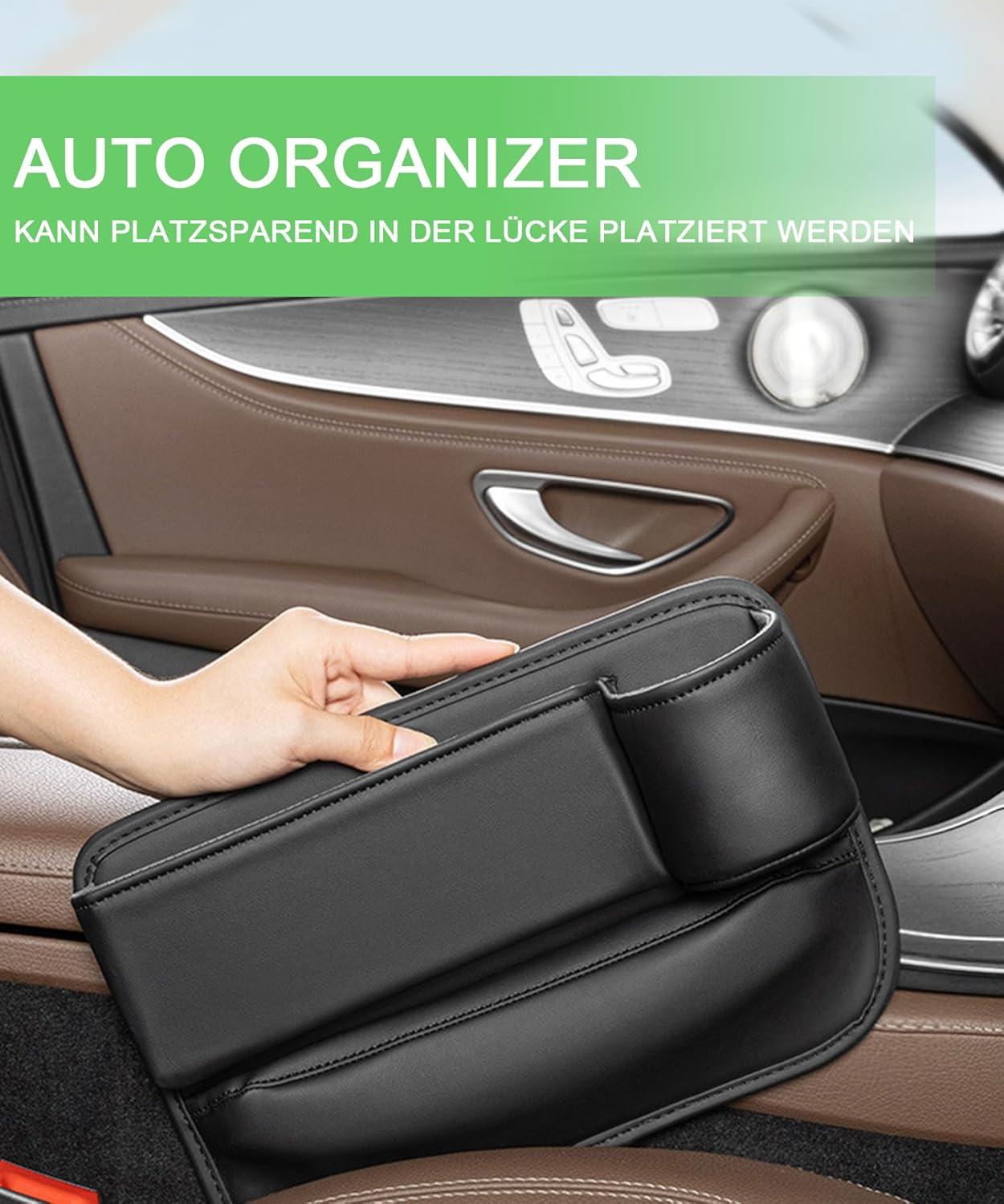 Car Side Pocket Organizer, Car Seat Leather Storage Gap Filler, EB EB 1 2100010917 At ₹ 259/piece | Car Back Seat Organizer In New Delhi | ID: 2856461898788 - View #9