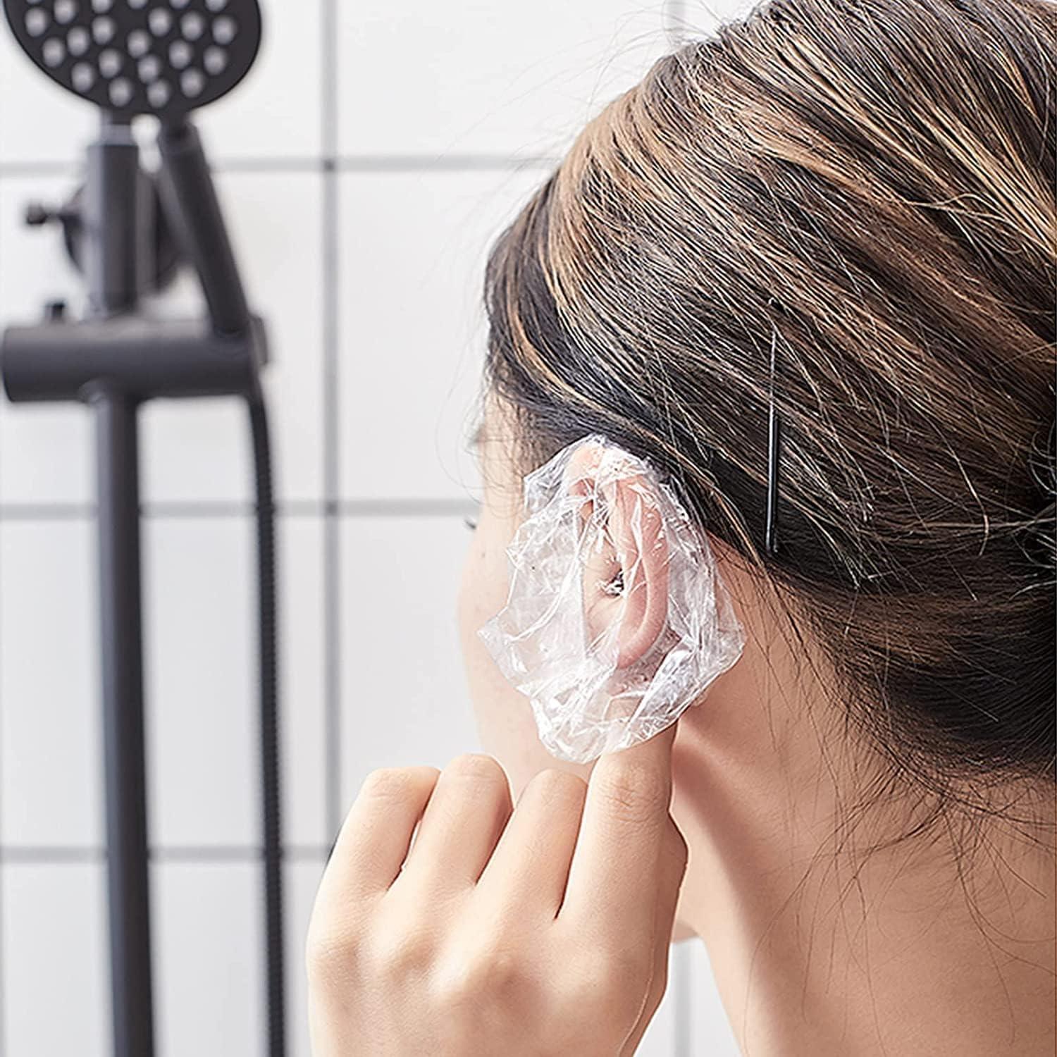 Disposable Ear Covers Shower Waterproof Shower Ear Cover Elastic