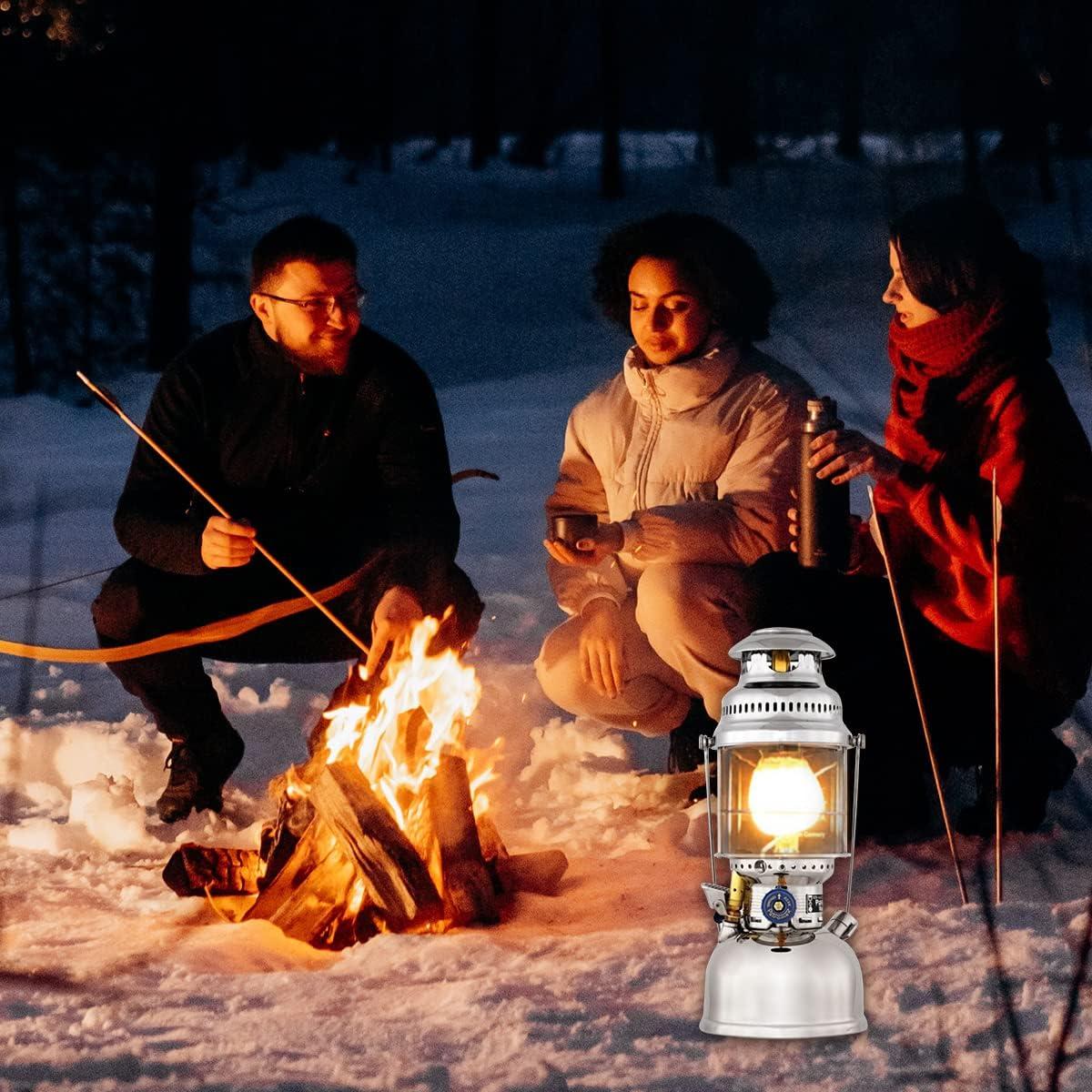 20Pcs Propane Lantern Mantles for Gas Lantern Propane Light Mantle for  Outdoor Camping Lantern Natural 