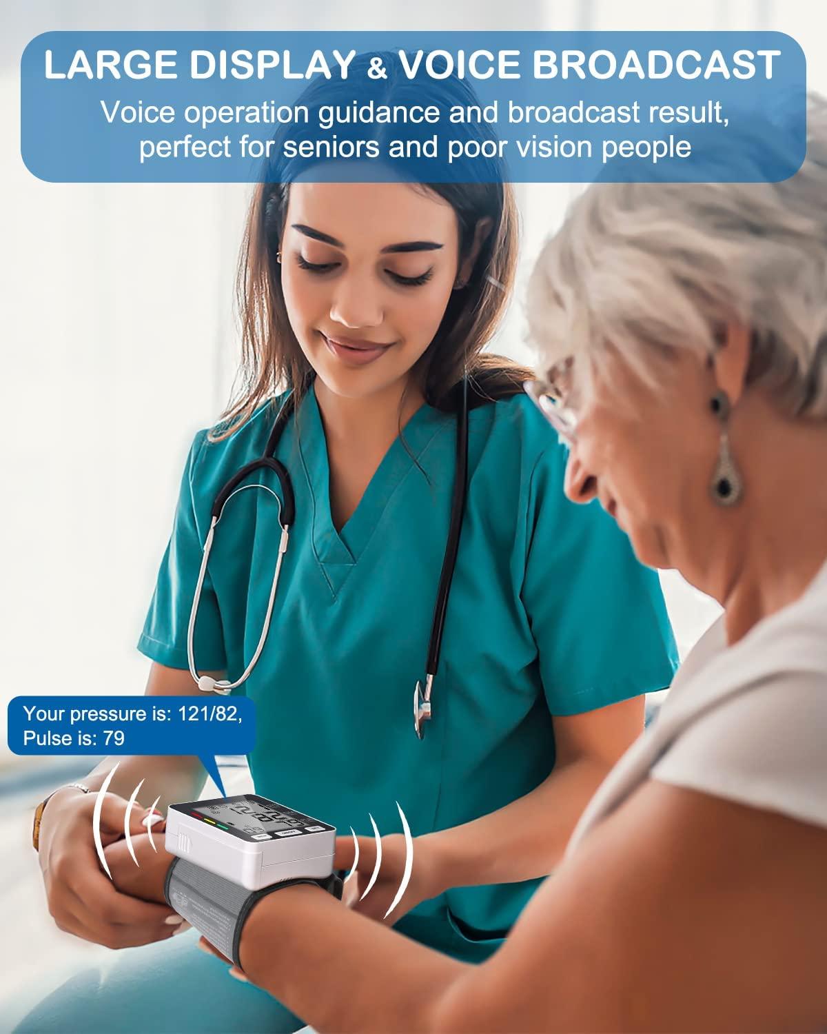 Blood Pressure Monitor, Alecaremed Wrist Blood Pressure Monitor with