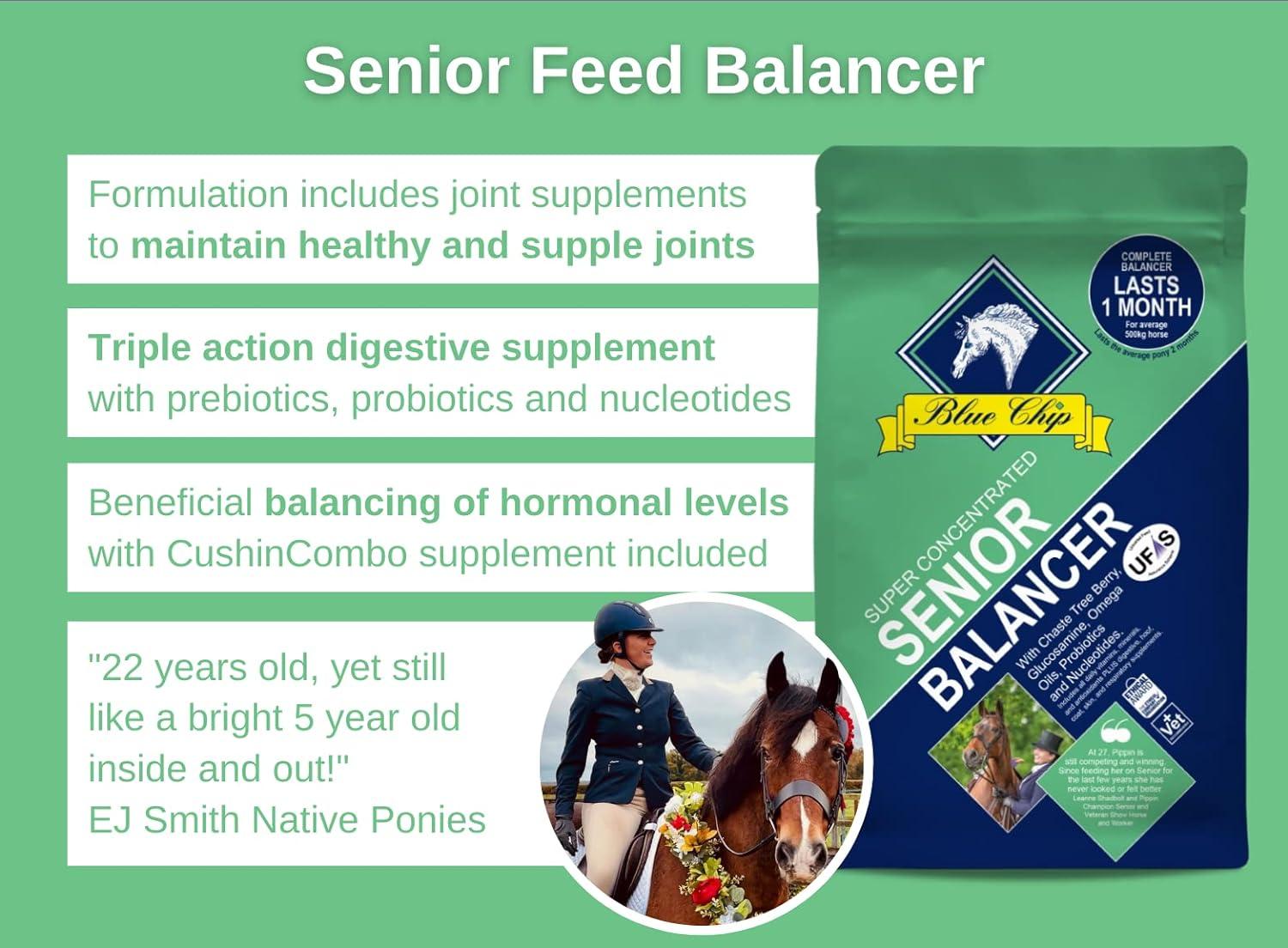 Blue Chip Senior Feed Balancer (Super Concentrated) 3kg Complete