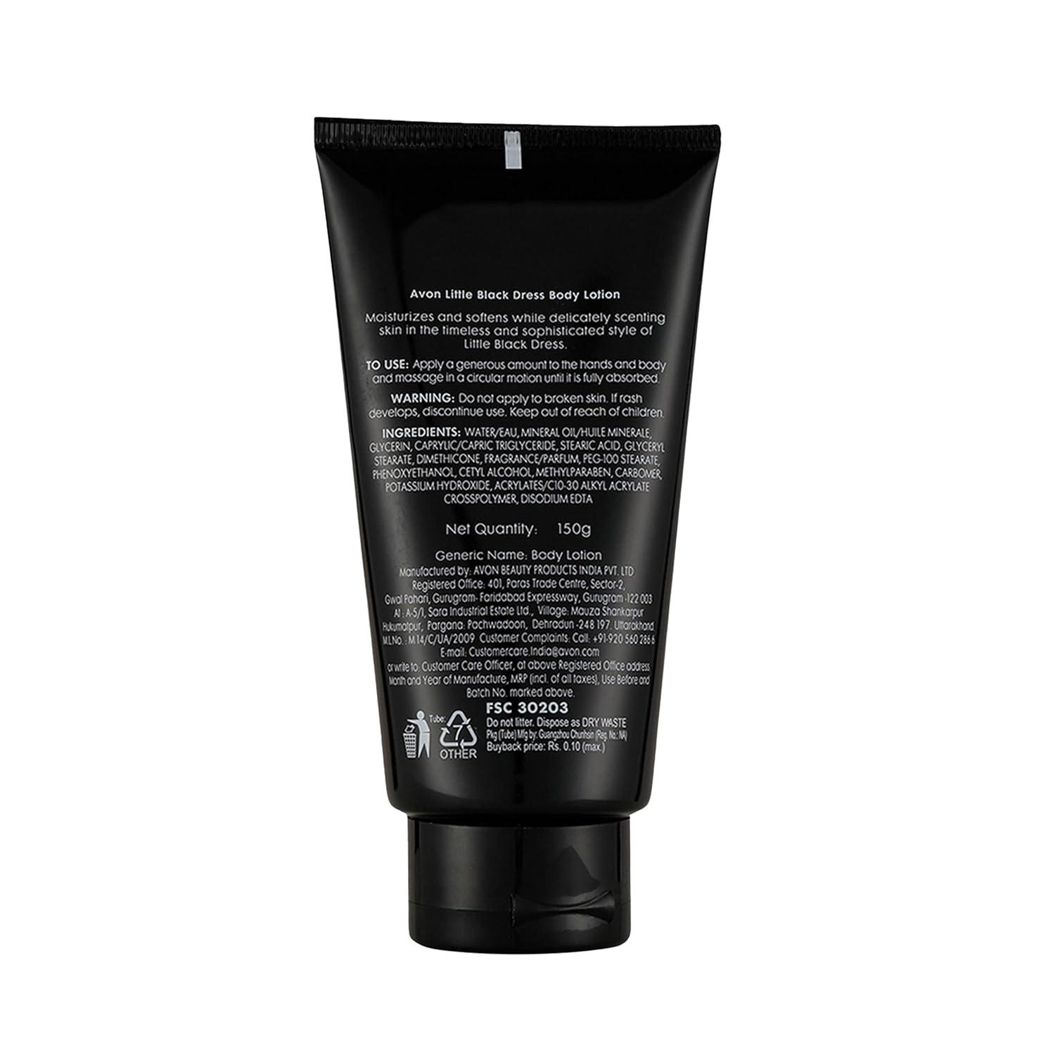 Shop Avon Little Black Dress Body Milk 55692 - Luxurious Moisturizing Lotion  for Soft Smooth Skin | International Shipping Available | Buy Now with  Express International Delivery | GoSupps.com