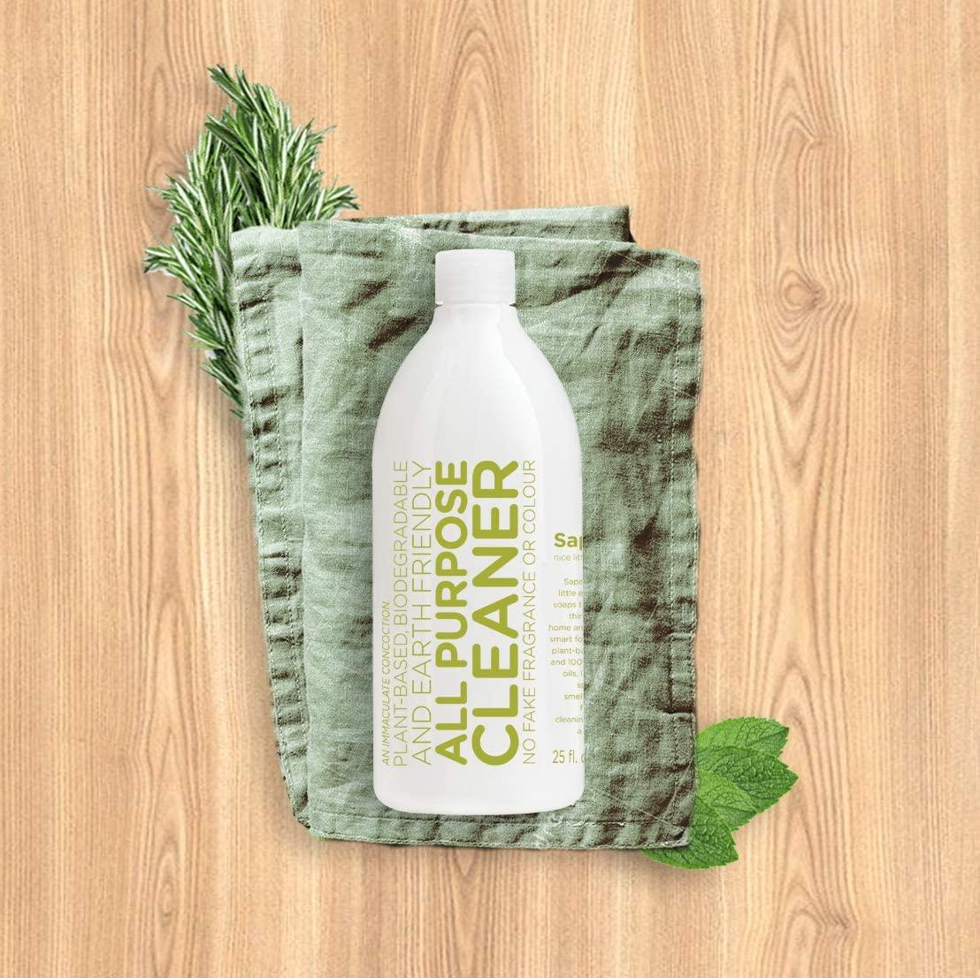 Sapadilla Rosemary + Peppermint Biodegradable AllPurpose Cleaner
