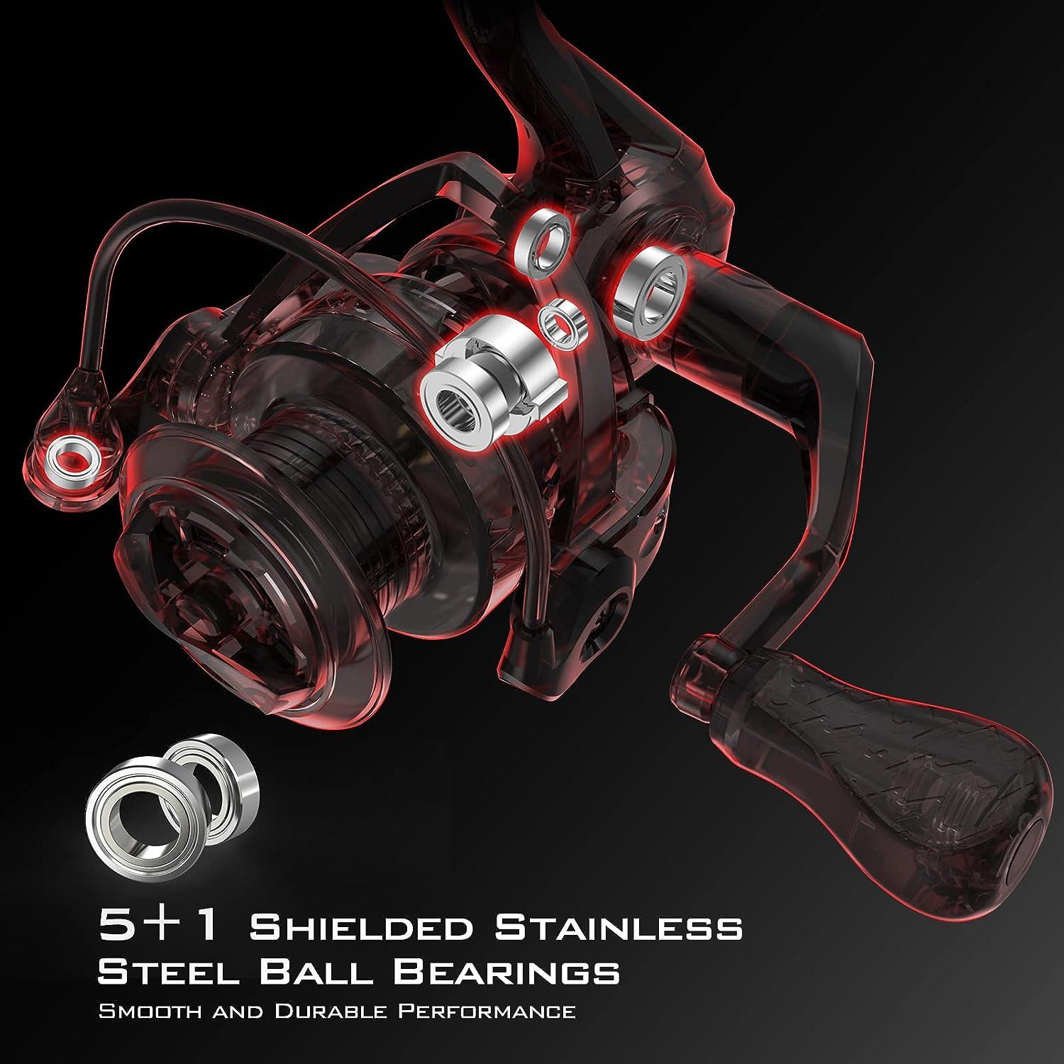 ONE Royale Legend II Ice Fishing Reel 500 5.1:1 RED