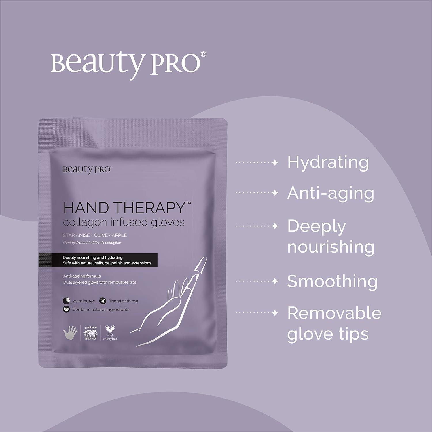 BEAUTYPRO HAND THERAPY Hand Mask With Collagen & Argan Oil