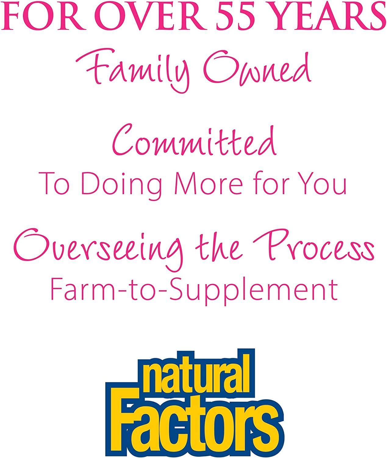 Natural factors easy iron 20 mg 60 chewable tablets for enhanced iron