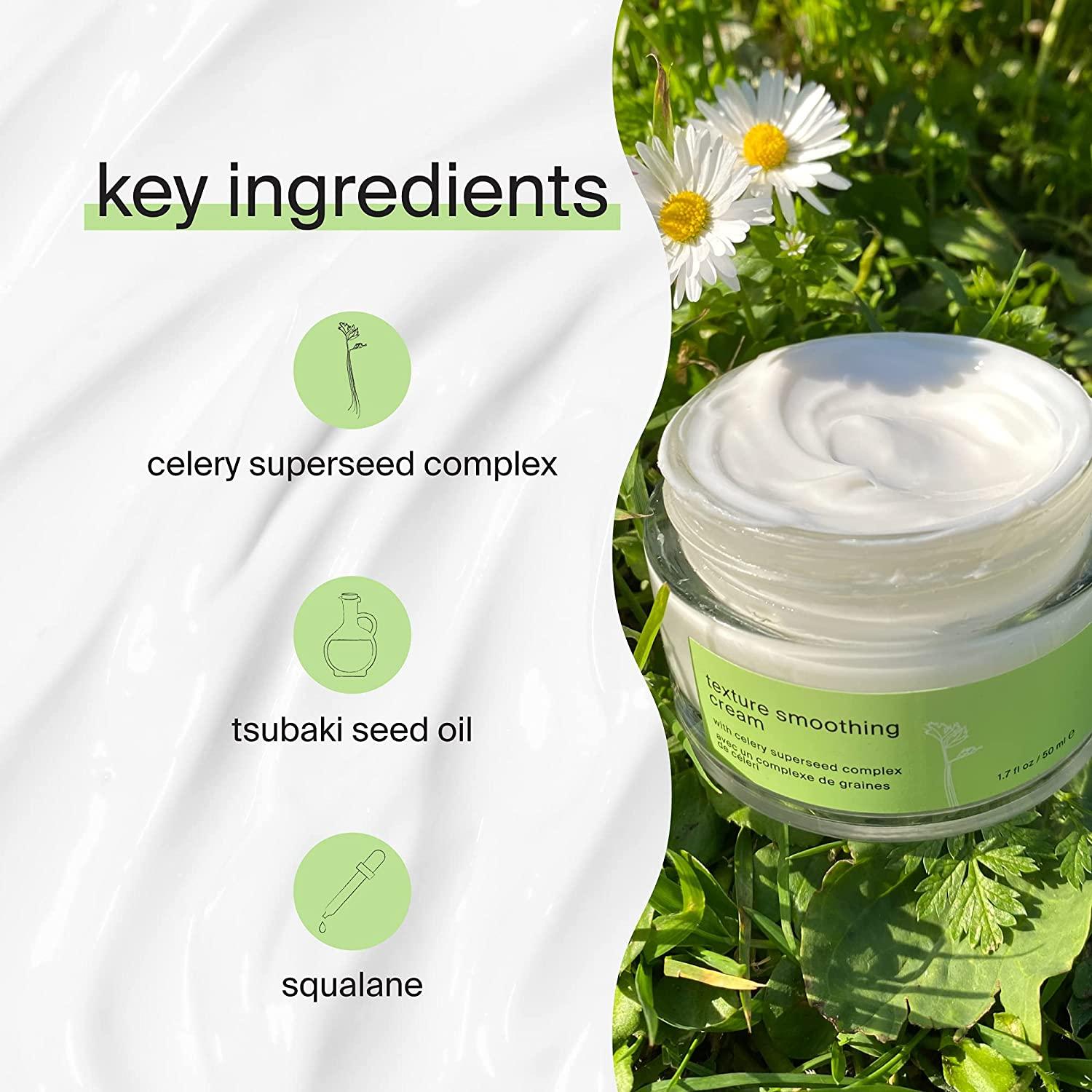 Cocokind Texture Smoothing Cream, Lightweight, Hydrating Face Cream