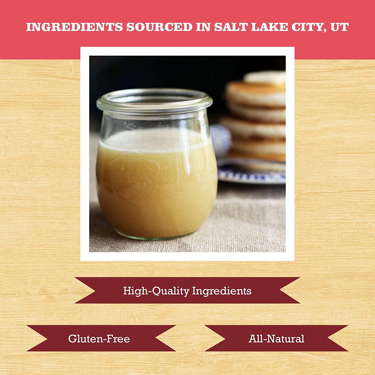 Uncle Bob's Butter Country White Raspberry Buttermilk Syrup 16 fl oz ...