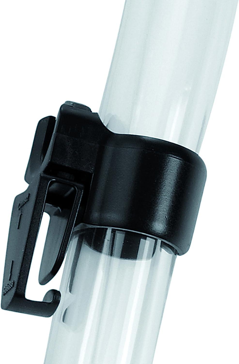 Cressi Adult SemiDry Snorkel for Scuba Diving, Snorkeling, and