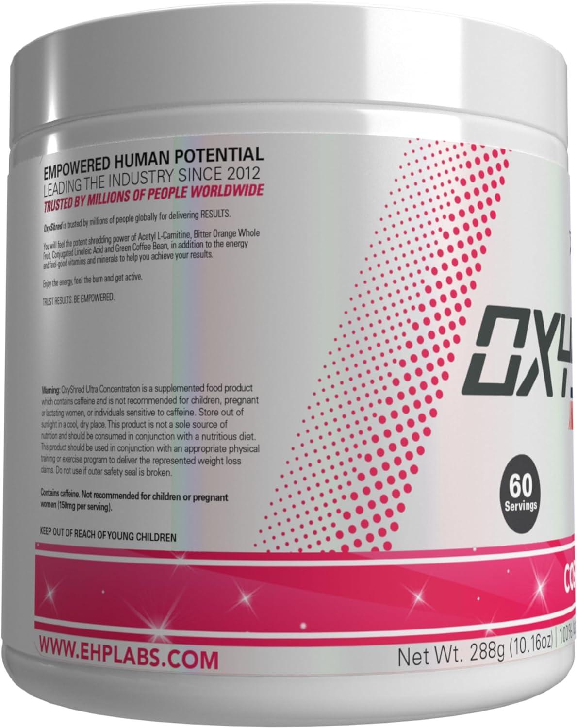 EHPlabs OxyShred Thermogenic Pre Workout Powder & Fat Burner - View #9