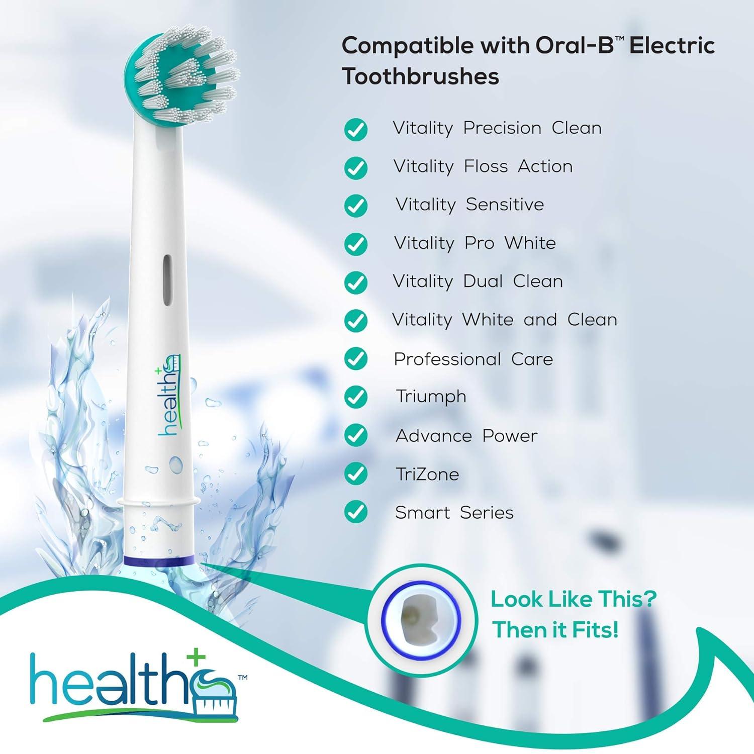 Compatible OralB Electric Toothbrush Ortho and Power Tip Bristle