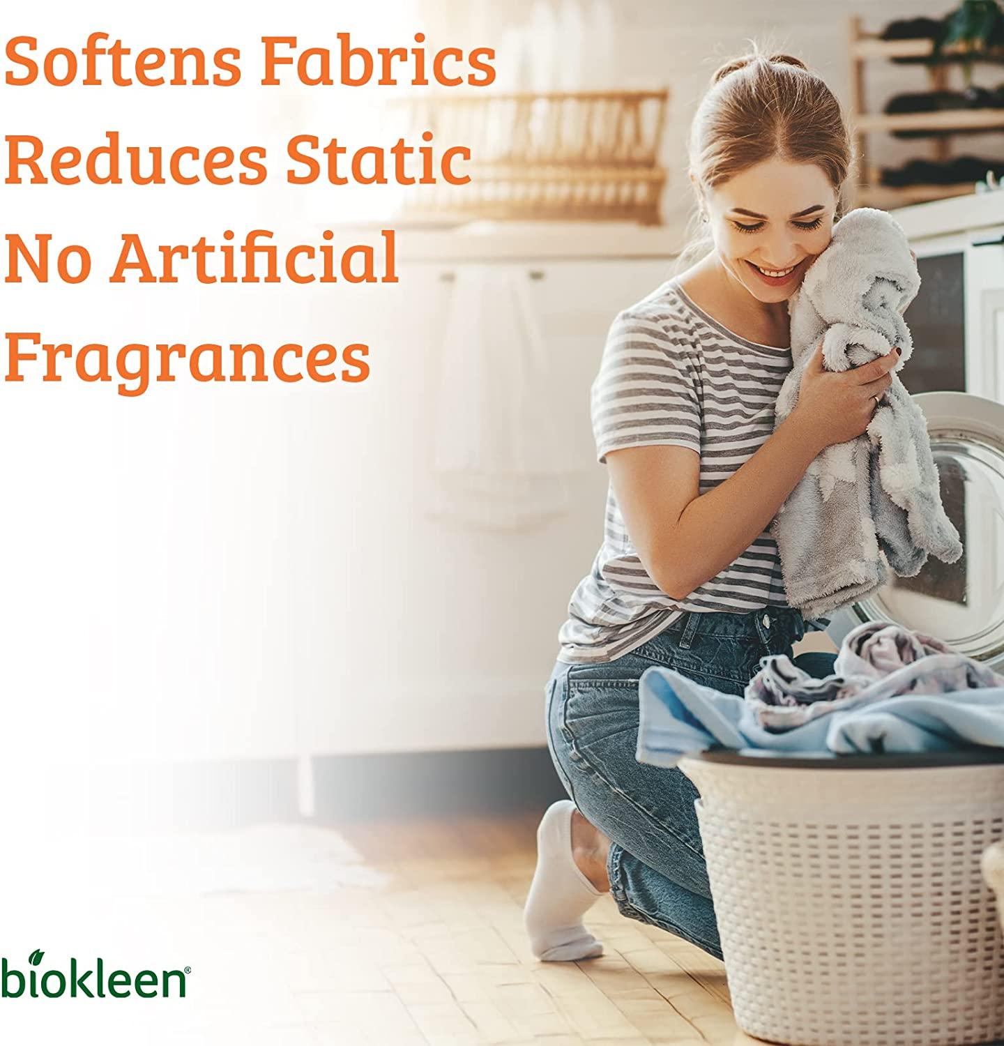 Biokleen Citrus Essence Dryer Sheets 160 EcoFriendly Fabric Softener