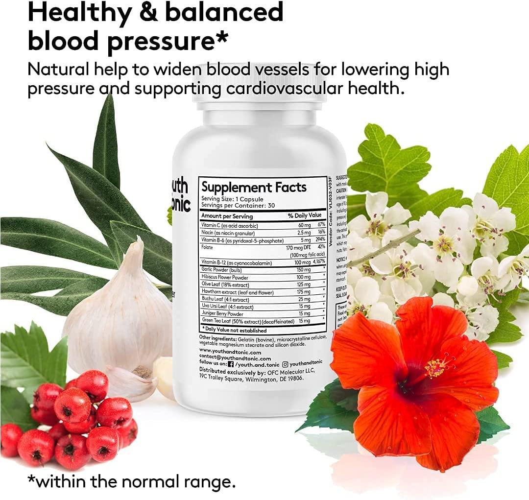 Natural Diuretics for Blood Pressure Support High Strength Water Weight Pills to Lower Water