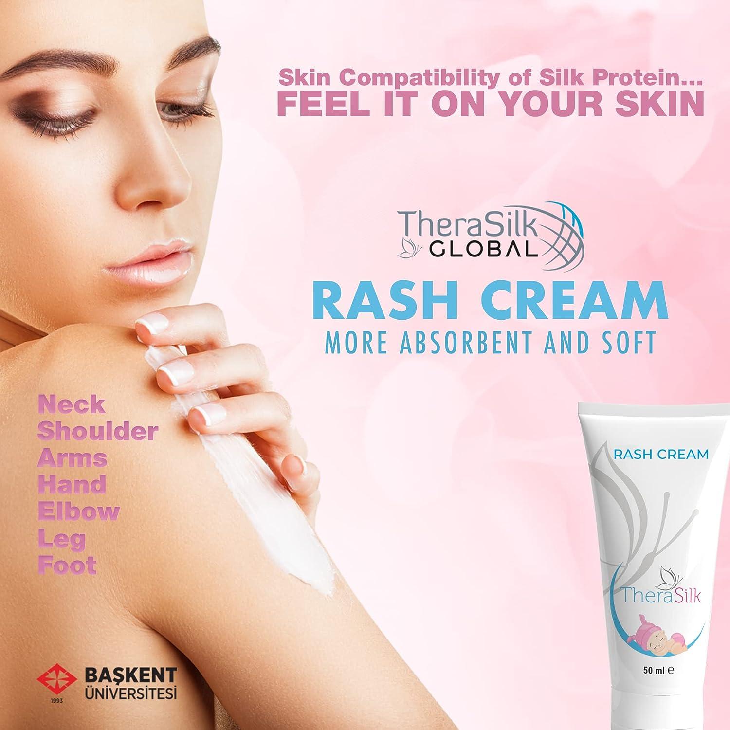 TheraSilk Best Diaper Baby Rash Cream 50 ml Contains Intense Silk Protein