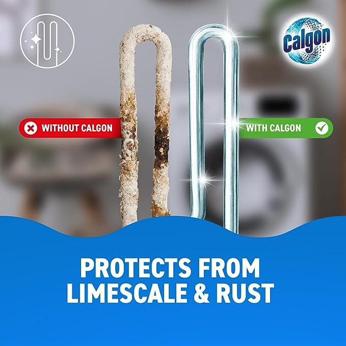 NEW Calgon 4in1 Prevents Limescale and Rust in your Washing