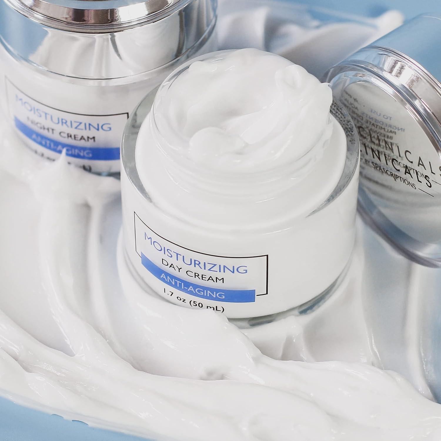 Retinol Day & Night Cream Set - 2 Pack (1.7oz) | Clinicals