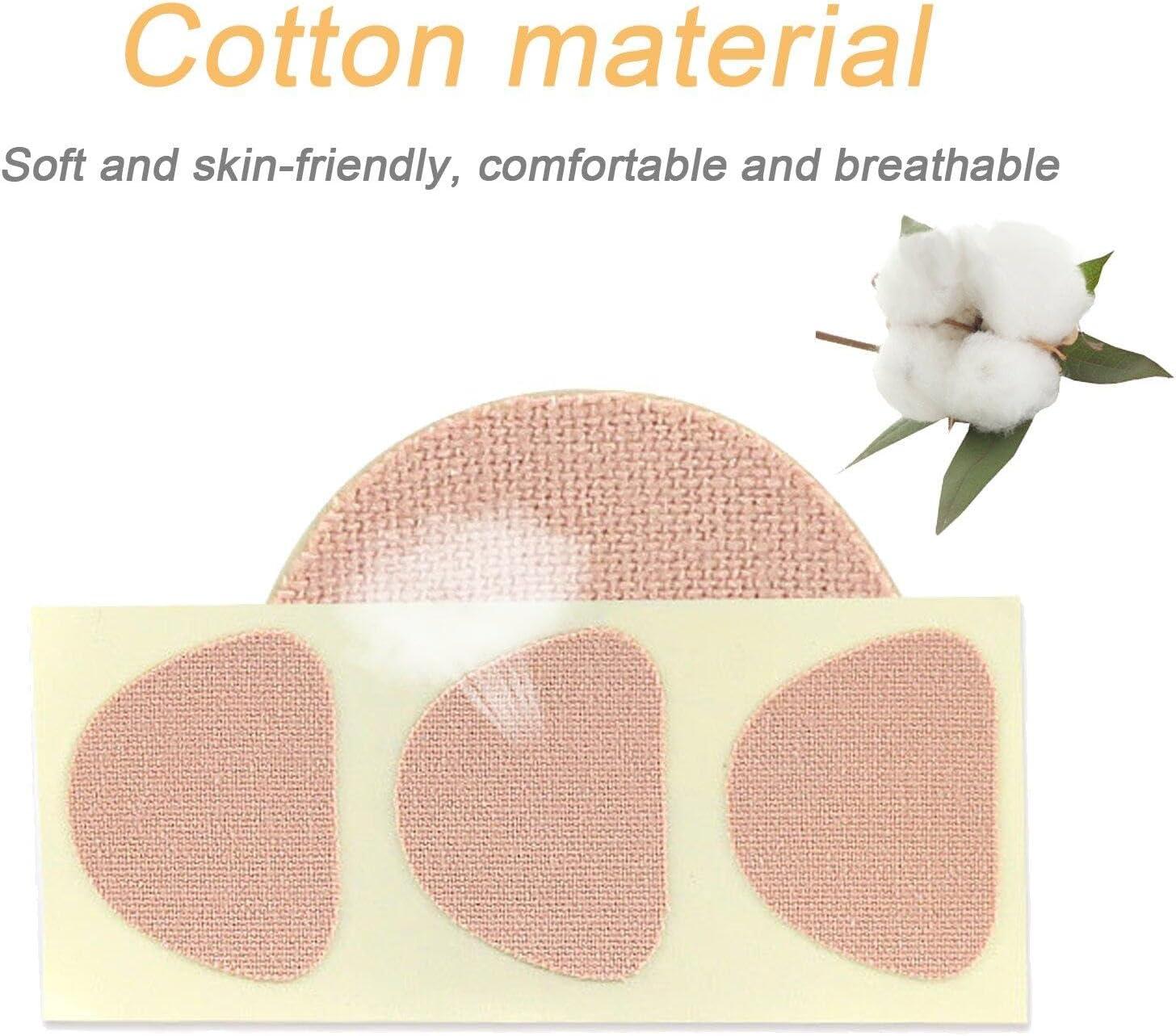 AMOYER 10 Sheets Moleskin Adhesive Pads Mole Skin Tape Stickers for