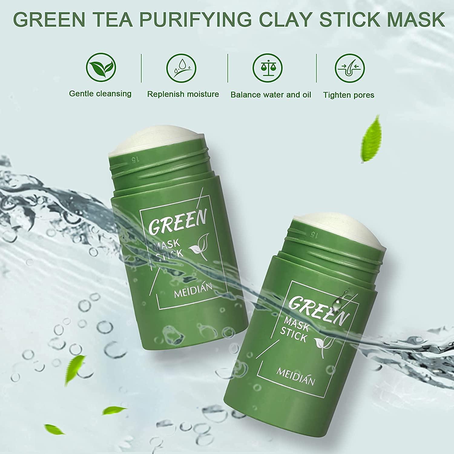 Venanoci Green Tea Mask Stick (2 Pack) Purifying Clay Blackhead