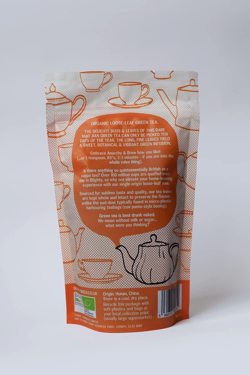 Organic Mao Jian Green Tea (75g Loose Leaf) by Blighty Brew | Buy Now ...