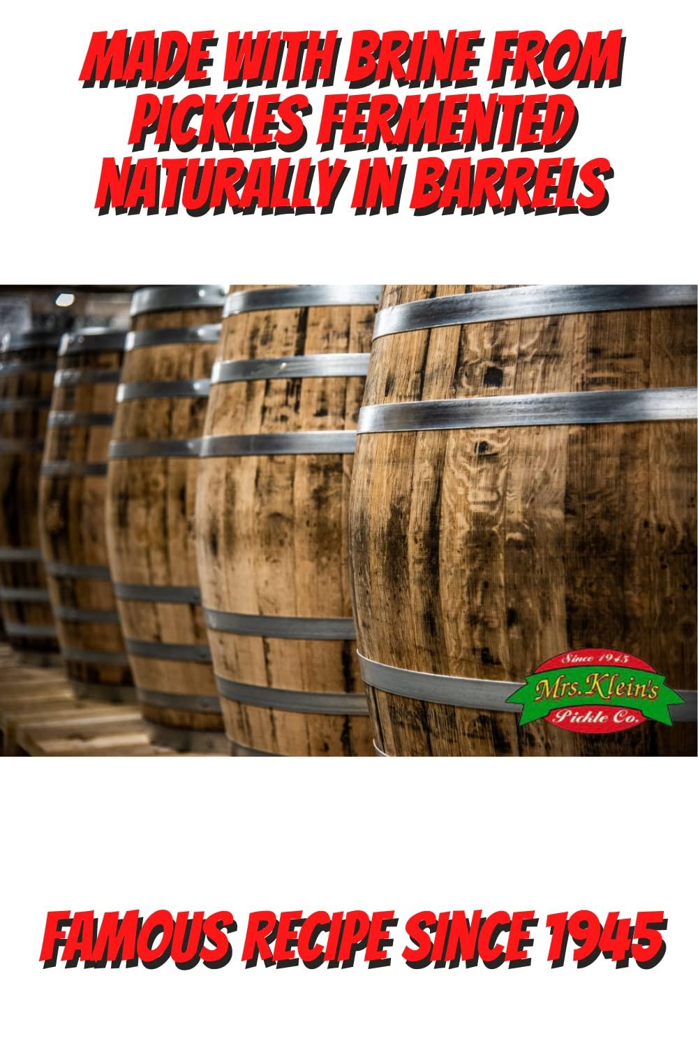 Mrs. Klein's Pickle Juice Sports Hydration Drink Dill Pickle Brine