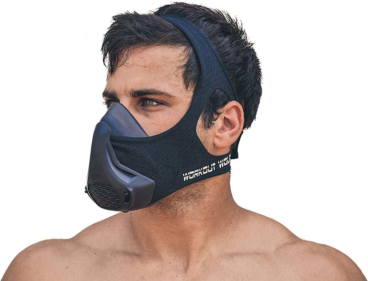 High Altitude Mask, Training Workout Mask Men to Improve Lung