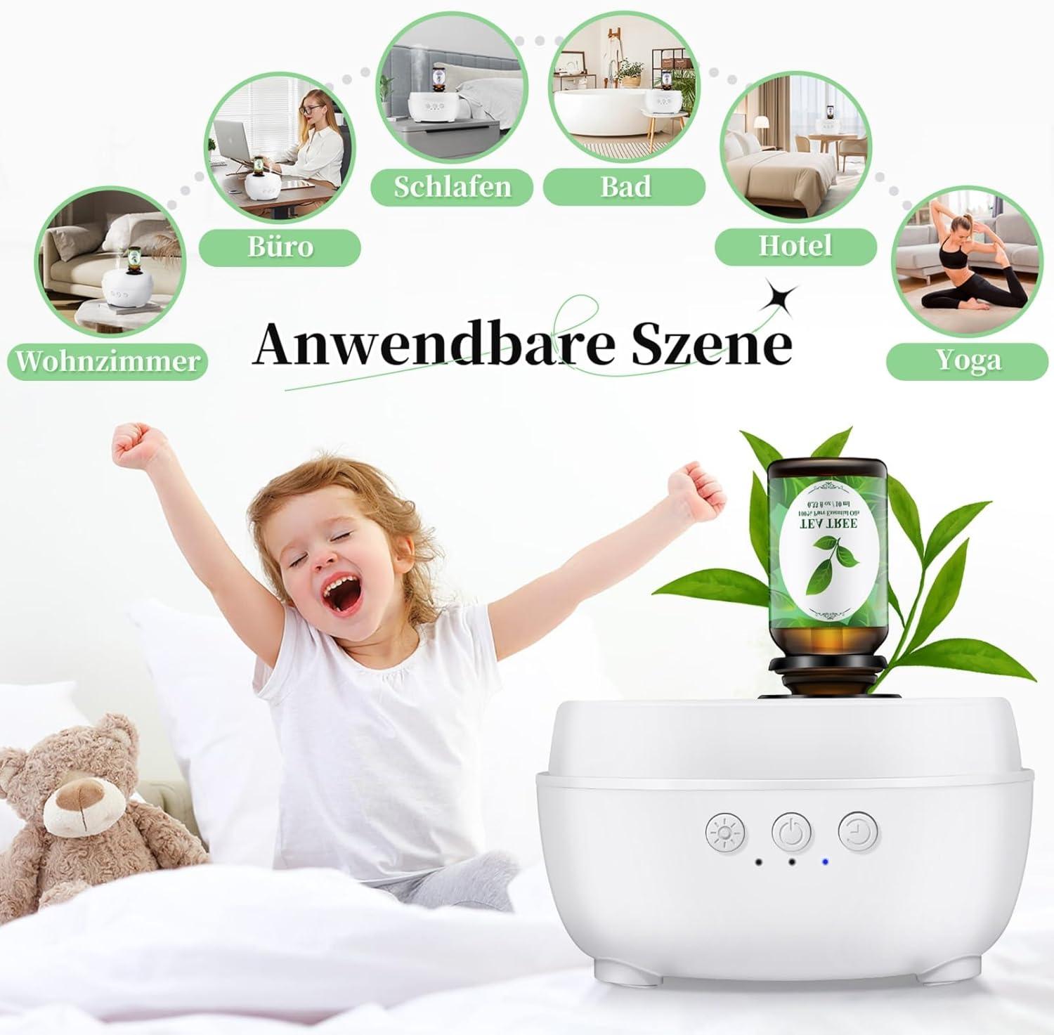 Waterless Aroma Diffuser for Essential Oils Aromatherapy