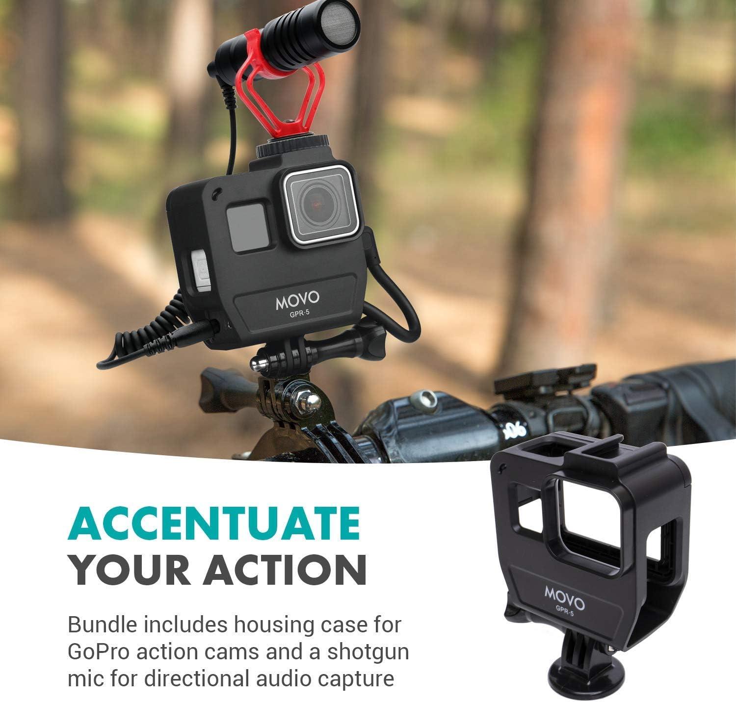 Action Camera External Mic For Gopro Hero GoPro HERO5 BLACK HERO6