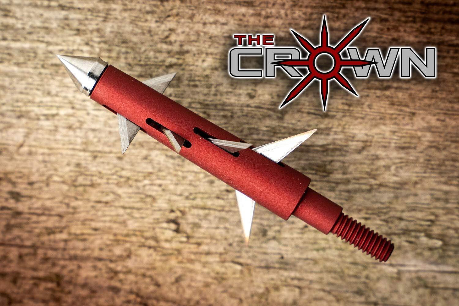 Crown Broadheads by Thorn 100/125 Grain Broadheads for Crossbow