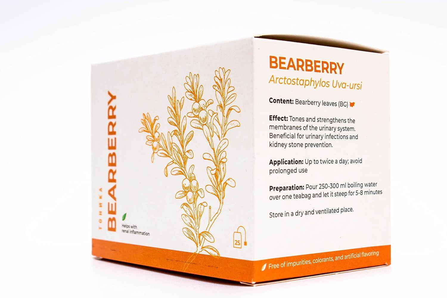 Tonika Tea Bearberry tea Urinary infection Kidney stone