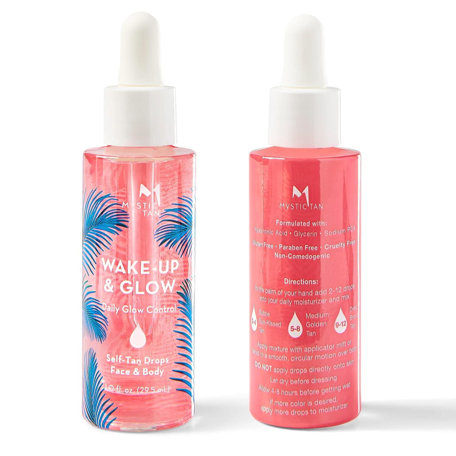 Mystic Tan Wake-Up & Glow Daily Self Tan Drops 1.0 fl. oz - Achieve Natural Glow Mystic Tan Wake-Up & Glow Daily Self Tan Drops 1.0 fl. oz - Achieve Natural Glow