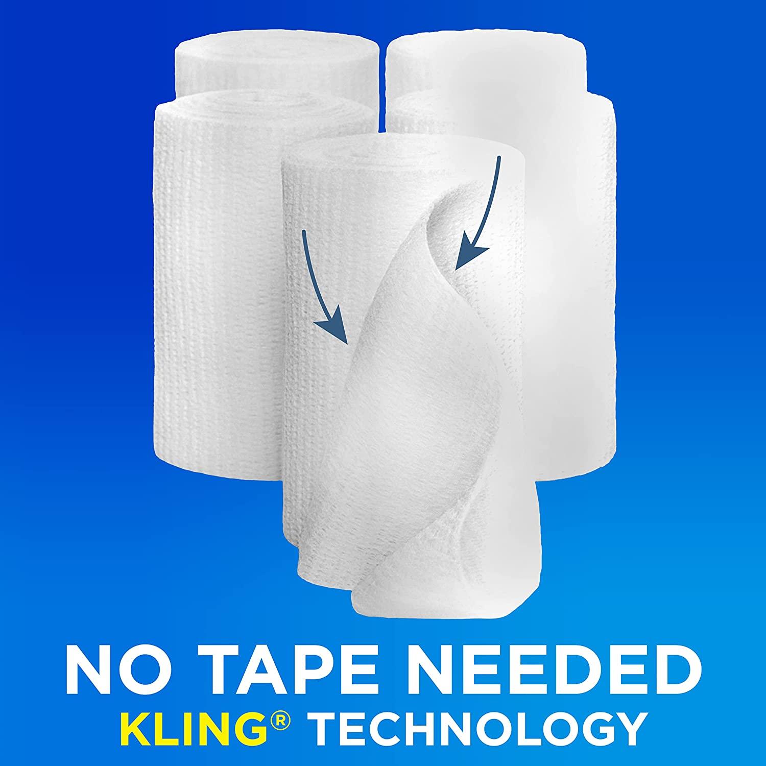 BandAid Brand of First Aid Products Flexible Rolled Gauze Dressing for