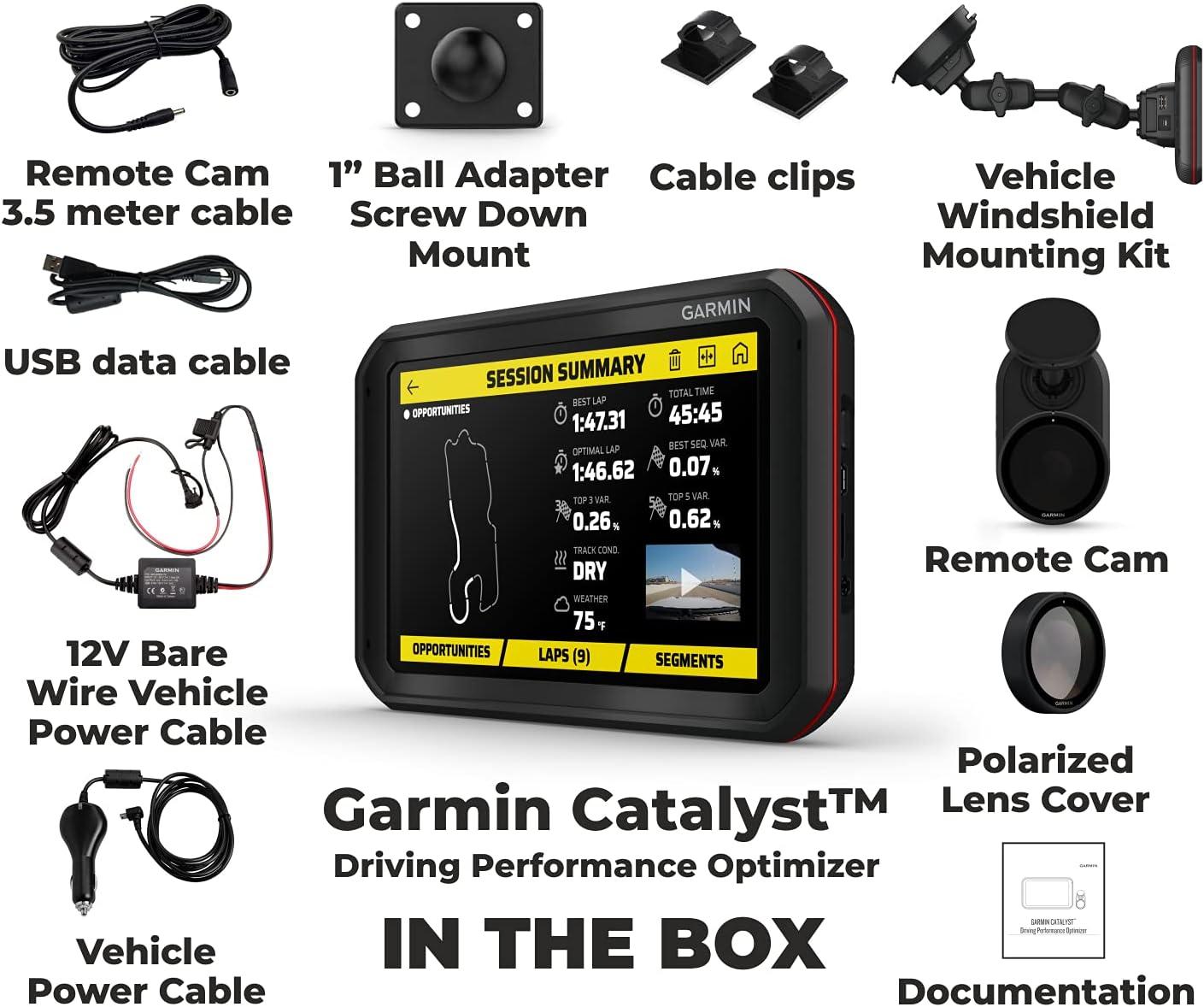 Garmin Catalyst, Driving Performance Optimizer for Motorsports and High ...