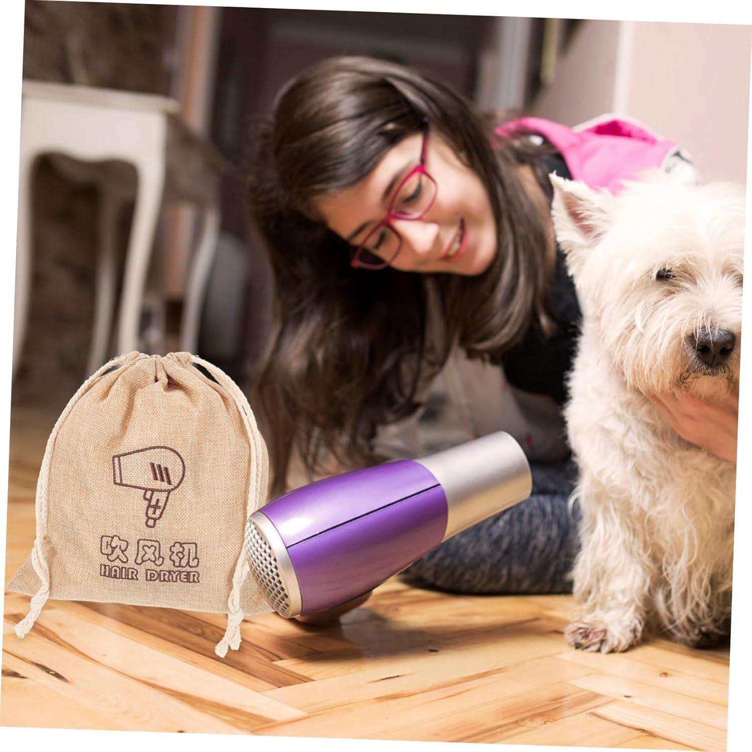 FOYTOKI 2pcs Hair Dryer Drawstring Bags Hair Dryer Carrying Bags