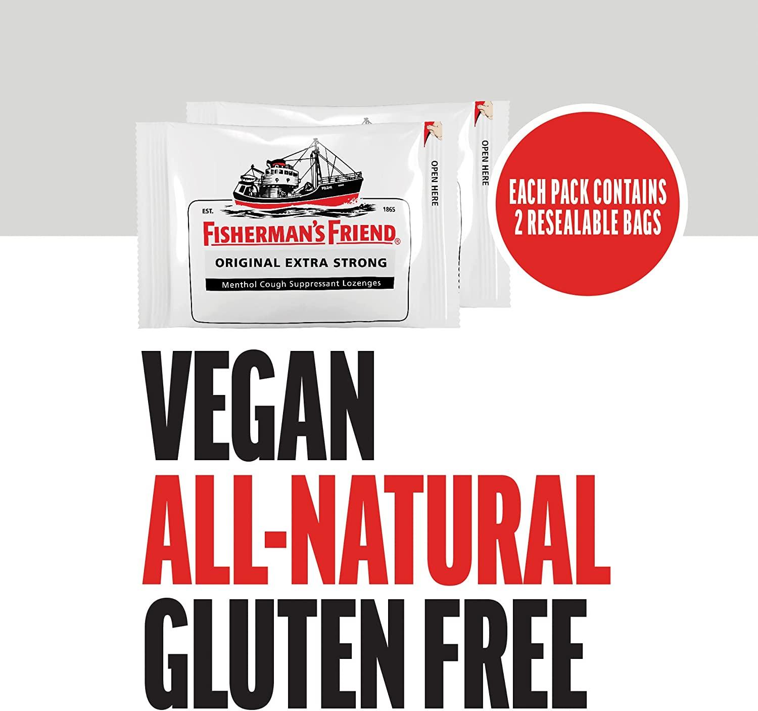 Fisherman's Friend Cough Drops, Cough Suppressant and Sore Throat