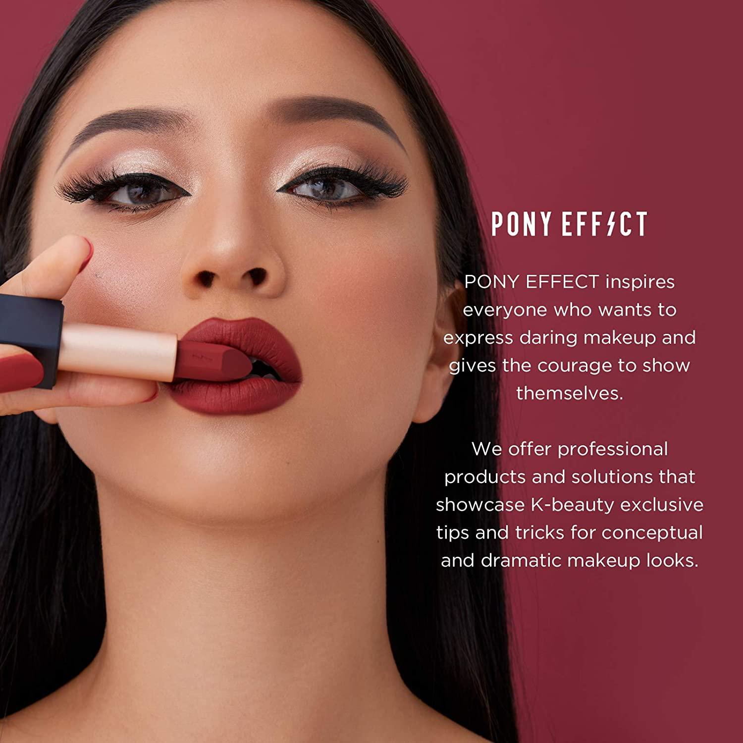 PONY EFFECT Coverstay Cushion Foundation Ex Rosy Ivory 001 Long